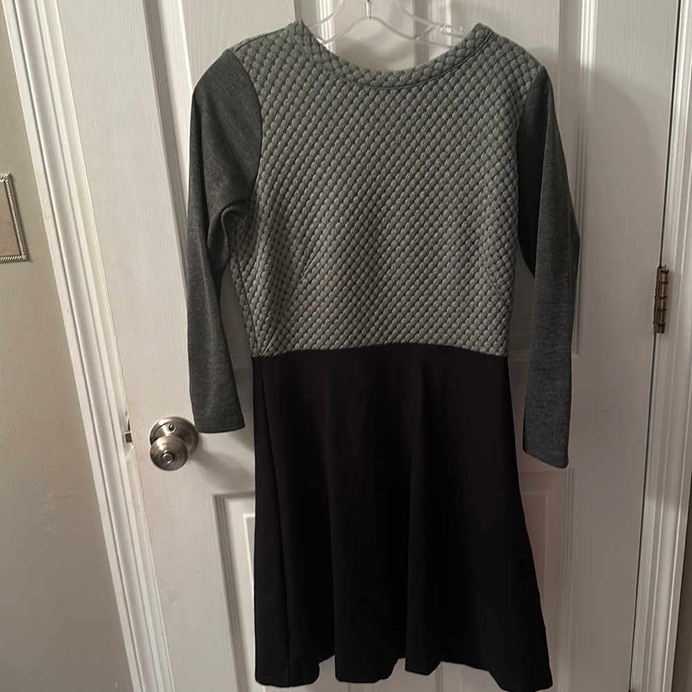 Loft color block shift dress